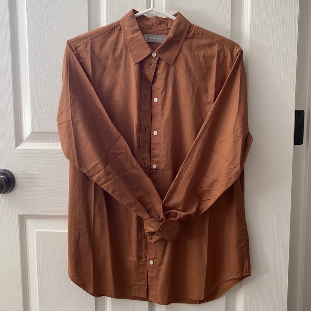 Everlane Silky Cotton Relaxed Shirt
